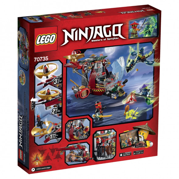 Конструктор LEGO Ninjago 70735 Корабль R.E.X Ронана в Севастополе