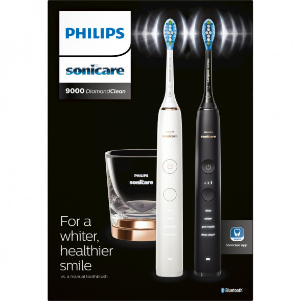 Набор из 2 электрических зубных щеток Philips Sonicare HX9914/57 9000 DiamondClean в Севастополе