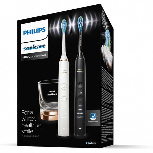 Набор из 2 электрических зубных щеток Philips Sonicare HX9914/57 9000 DiamondClean в Севастополе