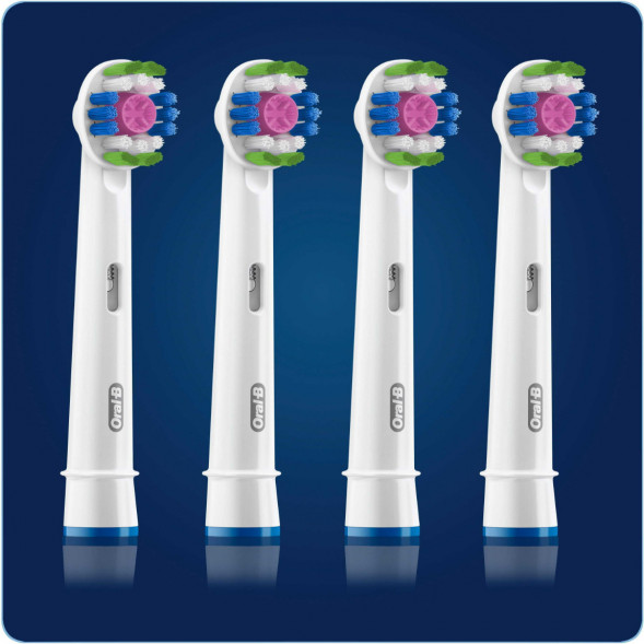 Насадки на зубные щетки Oral-B 3D White, 4 шт. в Севастополе
