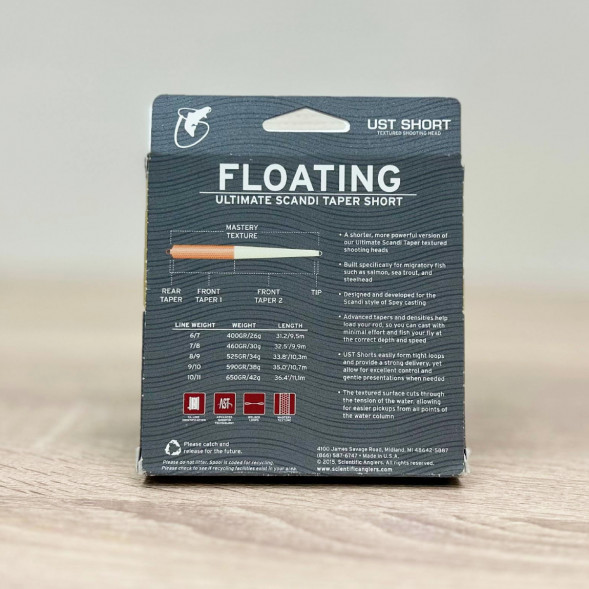 Рыболовная леска Scientific Anglers UST Short St-8/9-f Floating 124997 в Севастополе