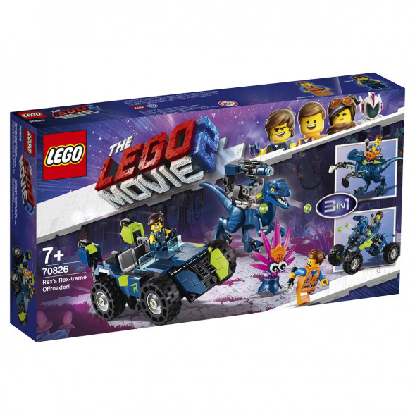 Конструктор LEGO Movie 70826 Рэкстремальный внедорожник Рэкса в Севастополе