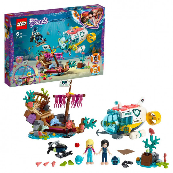 Конструктор LEGO Friends 41378 Спасение дельфинов в Севастополе