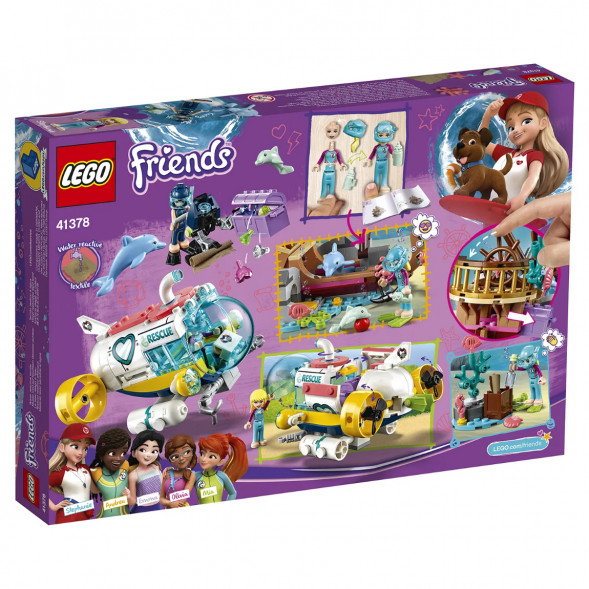 Конструктор LEGO Friends 41378 Спасение дельфинов в Севастополе
