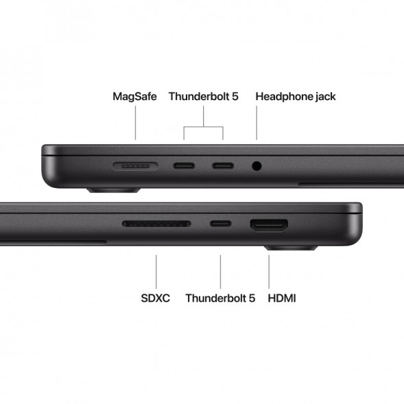 Ноутбук Apple MacBook Pro 16 2026 MGEE4 (M5 Max 40-Core GPU, 48/2TB), Черный космос/Space Black в Севастополе