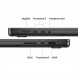 Ноутбук Apple MacBook Pro 16 2026 MGEE4 (M5 Max 40-Core GPU, 48/2TB), Черный космос/Space Black в Севастополе