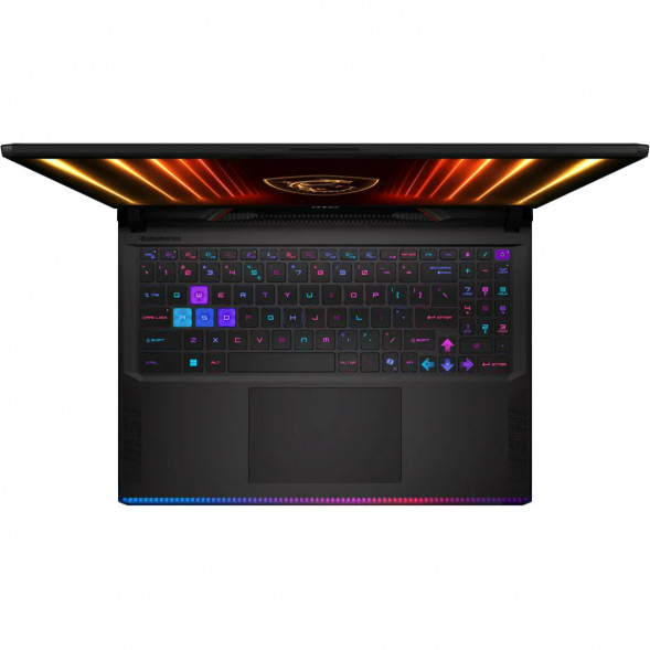 Ноутбук MSI Raider 16 HX AI A2XWHG-814XRU (16&amp;quot;, IPS, Intel Core Ultra 7 255HX 2.4ГГц, 20 ядер, 32ГБ DDR5, 1ТБ SSD, NVIDIA GeForce RTX 5070 Ti 12 ГБ, FreeDOS), черный в Севастополе