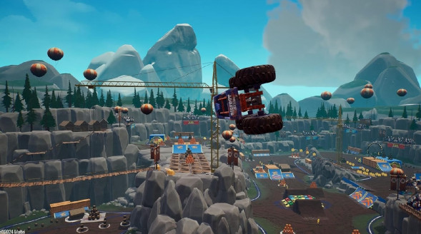 Игра Hot Wheels Monster Trucks: Stunt Mayhem [Nintendo Switch, английская версия] в Севастополе