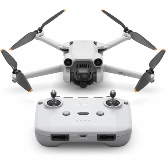 Квадрокоптер DJI Mini 3 Pro (DJI RC-N1), серый в Севастополе