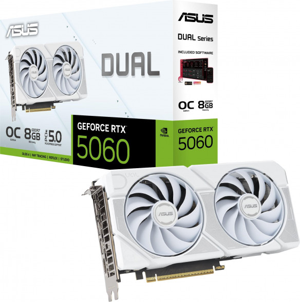 Видеокарта Asus RTX 5060 8 ГБ RTL (90YV0N15-M0NA00) в Севастополе