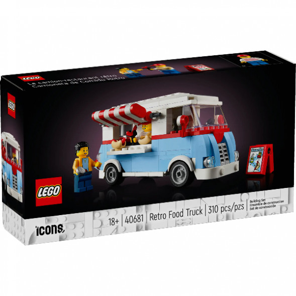 Конструктор LEGO Icons 40681 Ретро фуд трак в Севастополе