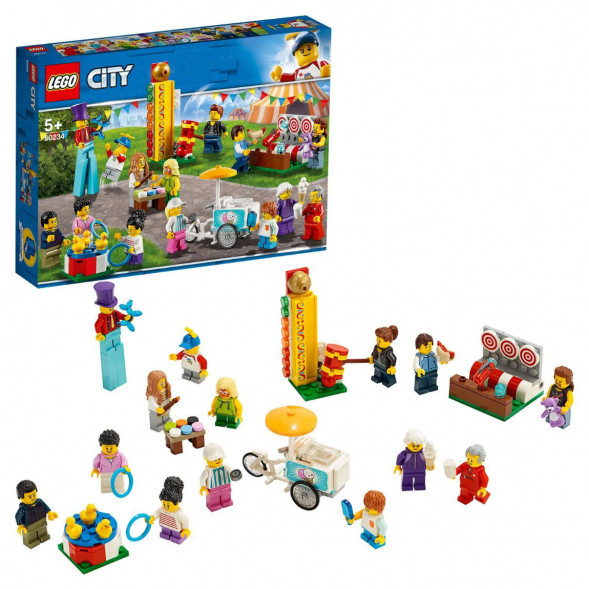 Конструктор LEGO City Town 60234 Комплект минифигурок Весёлая ярмарка в Севастополе