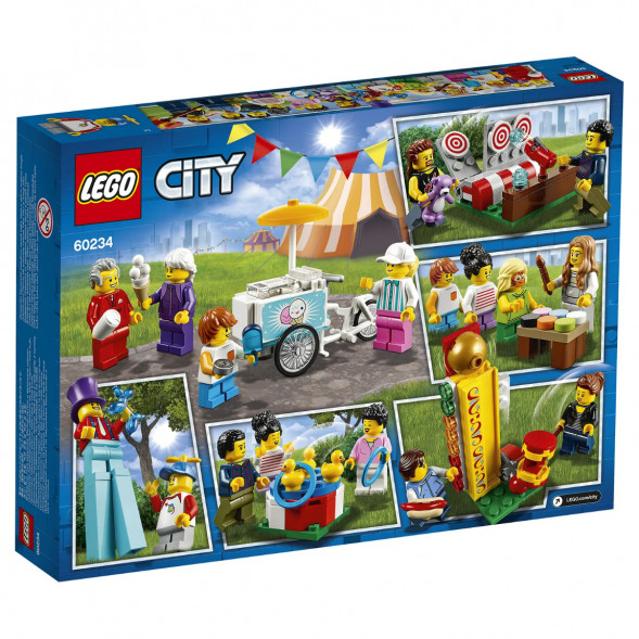 Конструктор LEGO City Town 60234 Комплект минифигурок Весёлая ярмарка в Севастополе