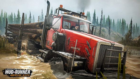 Игра Spintires: MudRunner American Wilds [Nintendo Switch, русские субтитры] в Севастополе