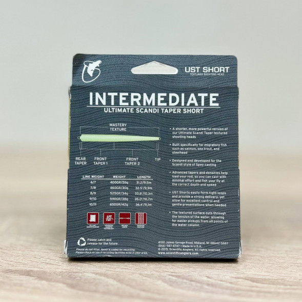 Рыболовная леска Scientific Anglers UST Short St-9/10-I Intermediate 125208 в Севастополе
