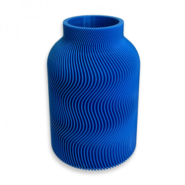 Ваза для сухоцветов HatRom Wave, синий в Севастополе