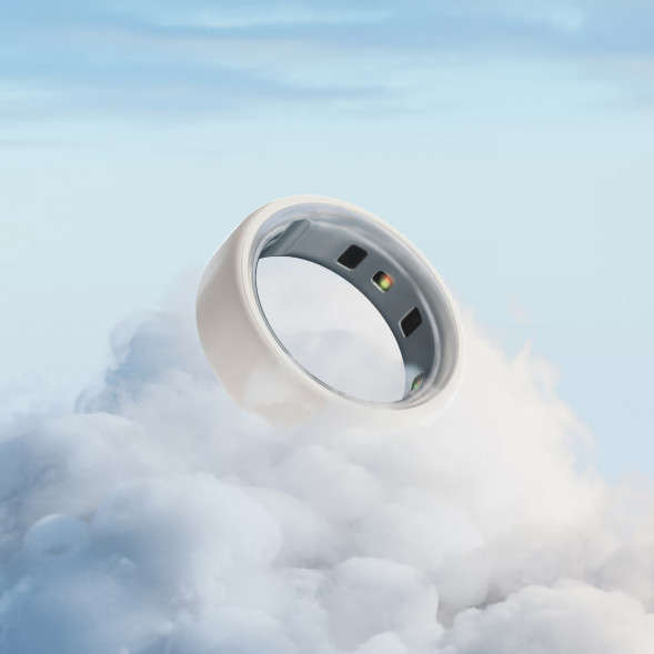 Умное кольцо Oura Ring 4 Ceramic (размер 8), Облако/Cloud в Севастополе