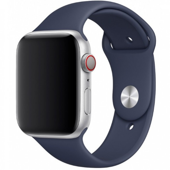 Ремешок для Apple Watch 44mm Midnight Blue Sport Band (MTPX2ZM/A), тёмно-синий в Севастополе