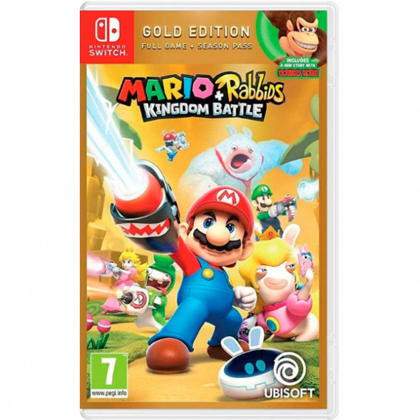 Игра Mario Rabbids: Kingdom Battle. Gold Edition [Nintendo Switch, английская версия] в Севастополе
