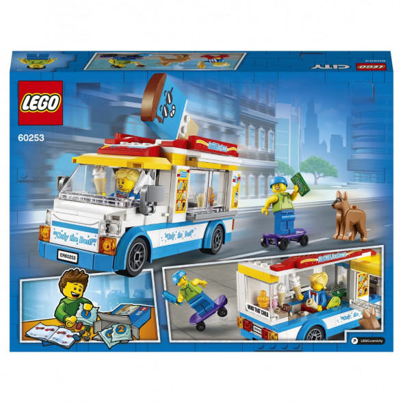 Конструктор LEGO City Great Vehicles 60253 Грузовик мороженщика в Севастополе