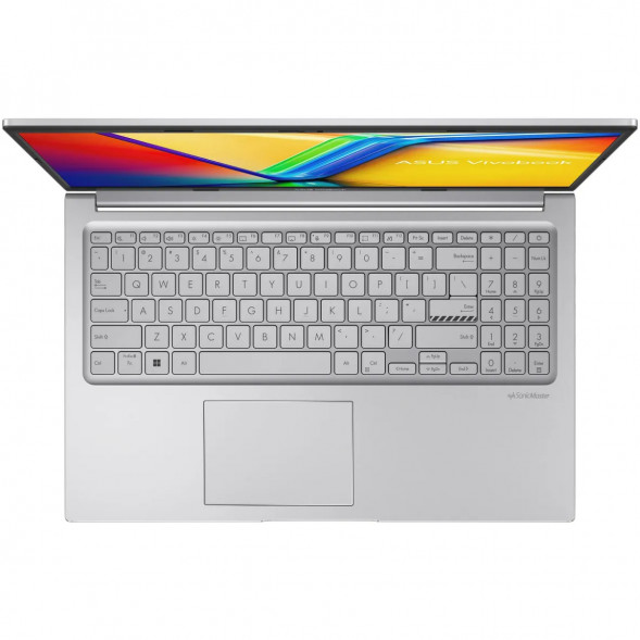 Ноутбук ASUS Vivobook 15 X1504VA-BQ4172 (15.6&amp;quot;, IPS, Intel Core 5 120U 1.4ГГц, 10 ядер, 8ГБ DDR5, 512ГБ SSD, Intel Graphics, без ОС), серебристый в Севастополе