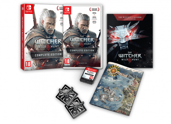 Игра Witcher 3 Wild Hunt Complete Edition (Ведьмак 3: Дикая Охота - Полное Издание) (Русская версия) для Nintendo Switch в Севастополе