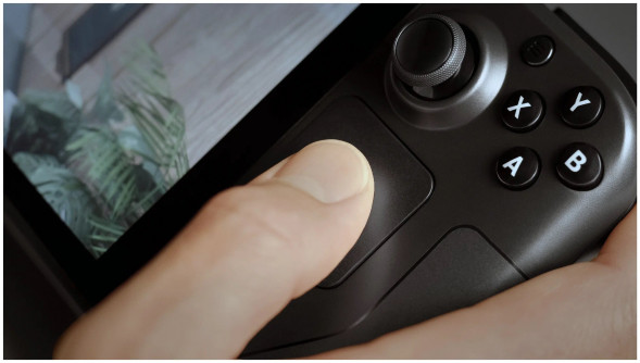 Игровая приставка Valve Steam Deck 64 ГБ SSD, черный в Севастополе