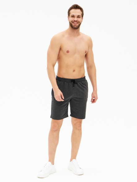 Шорты мужские трикотажные, серый, XL в Севастополе