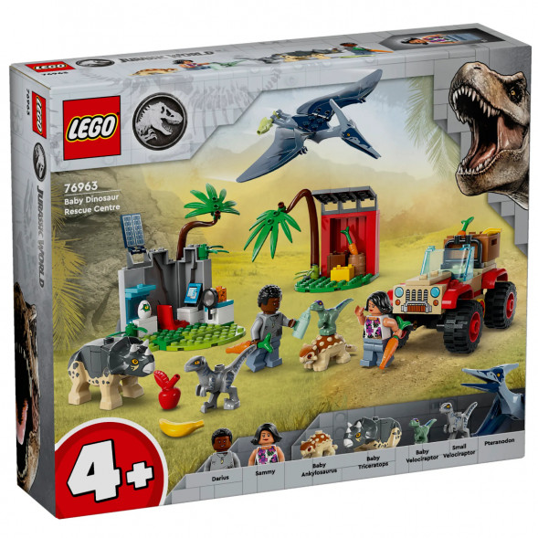 Конструктор LEGO Jurassic World 76963 Центр спасения детенышей динозавров в Севастополе