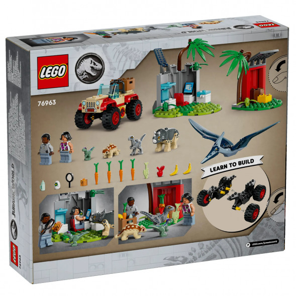 Конструктор LEGO Jurassic World 76963 Центр спасения детенышей динозавров в Севастополе