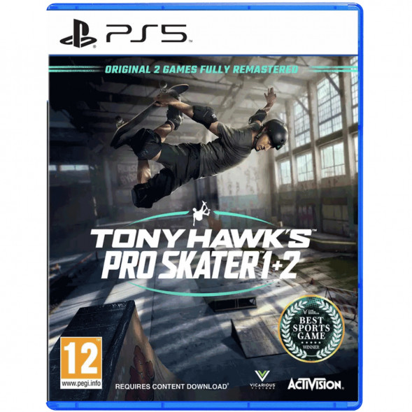 Игра Tony Hawk&amp;#039;s Pro Skater 1+2 [PS5, английская версия] в Севастополе