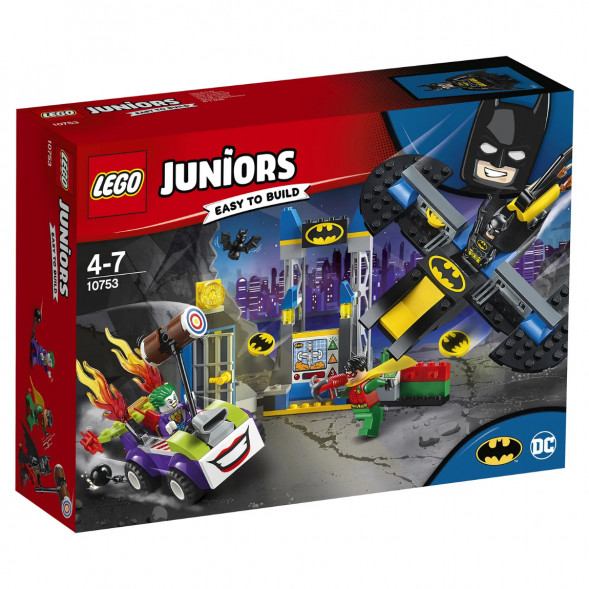 Конструктор LEGO Juniors 10753 Нападение Джокера на Бэтпещеру в Севастополе