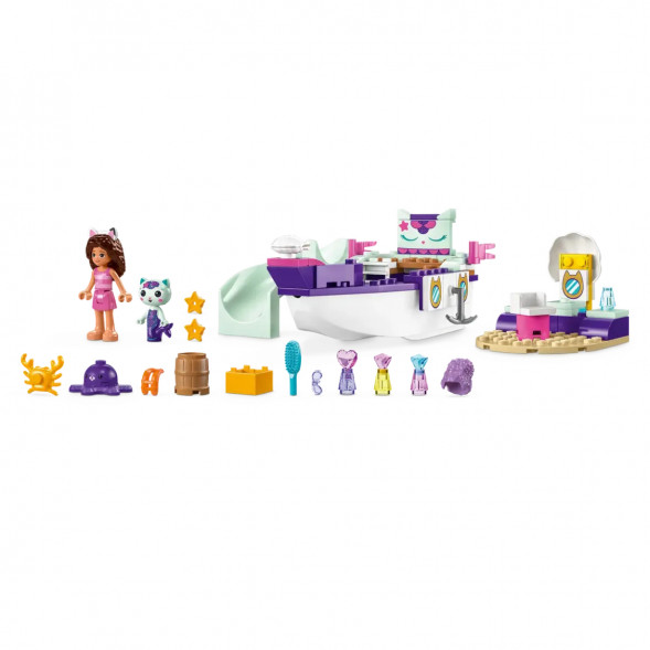 Конструктор LEGO Gabby&amp;#039;s Dollhouse 10786 Корабль и спа Габби и МерКэта в Севастополе