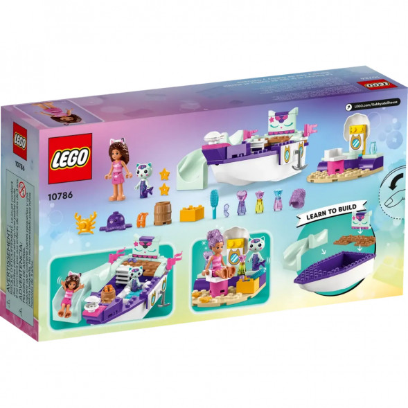 Конструктор LEGO Gabby&amp;#039;s Dollhouse 10786 Корабль и спа Габби и МерКэта в Севастополе