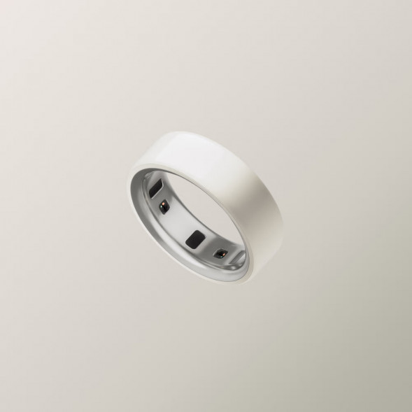 Умное кольцо Oura Ring 4 Ceramic (размер 10), Облако/Cloud в Севастополе