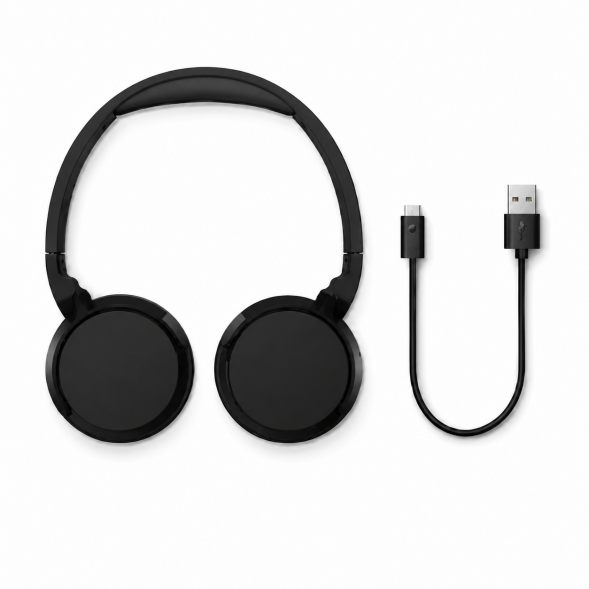 Беспроводные наушники Philips TAH3209 BK, черный в Севастополе