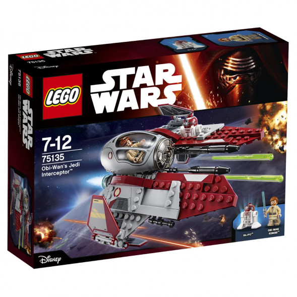 Конструктор LEGO Star Wars 75135 Перехватчик джедаев Оби-Вана Кеноби в Севастополе