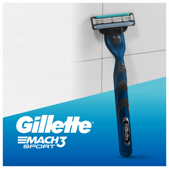 Лезвия для бритвы Gillette Mach3 Sport, 15 шт. в Севастополе