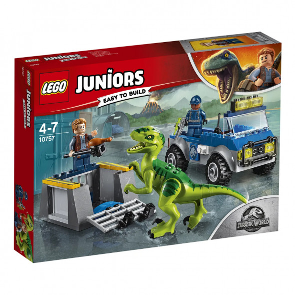 Конструктор LEGO Juniors 10757 Грузовик спасателей для перевозки раптора в Севастополе