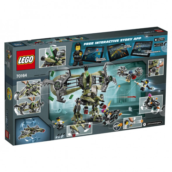 Конструктор LEGO Ultra Agents 70164 Штормовое нападение Сайклона в Севастополе